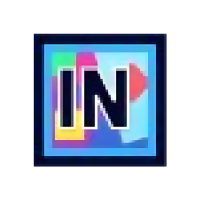 in logo